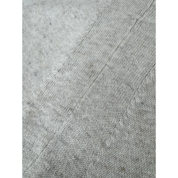 Banana Republic Men’s Silk Linen Sweater M Oatmeal Crewneck Smart Preppy Minimal - Picture 7 of 10